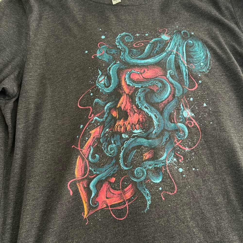 Octopus L T shirt